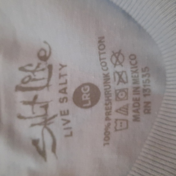 NWT Men's "Salt Life" L/S Shirt - Picture 6 of 6